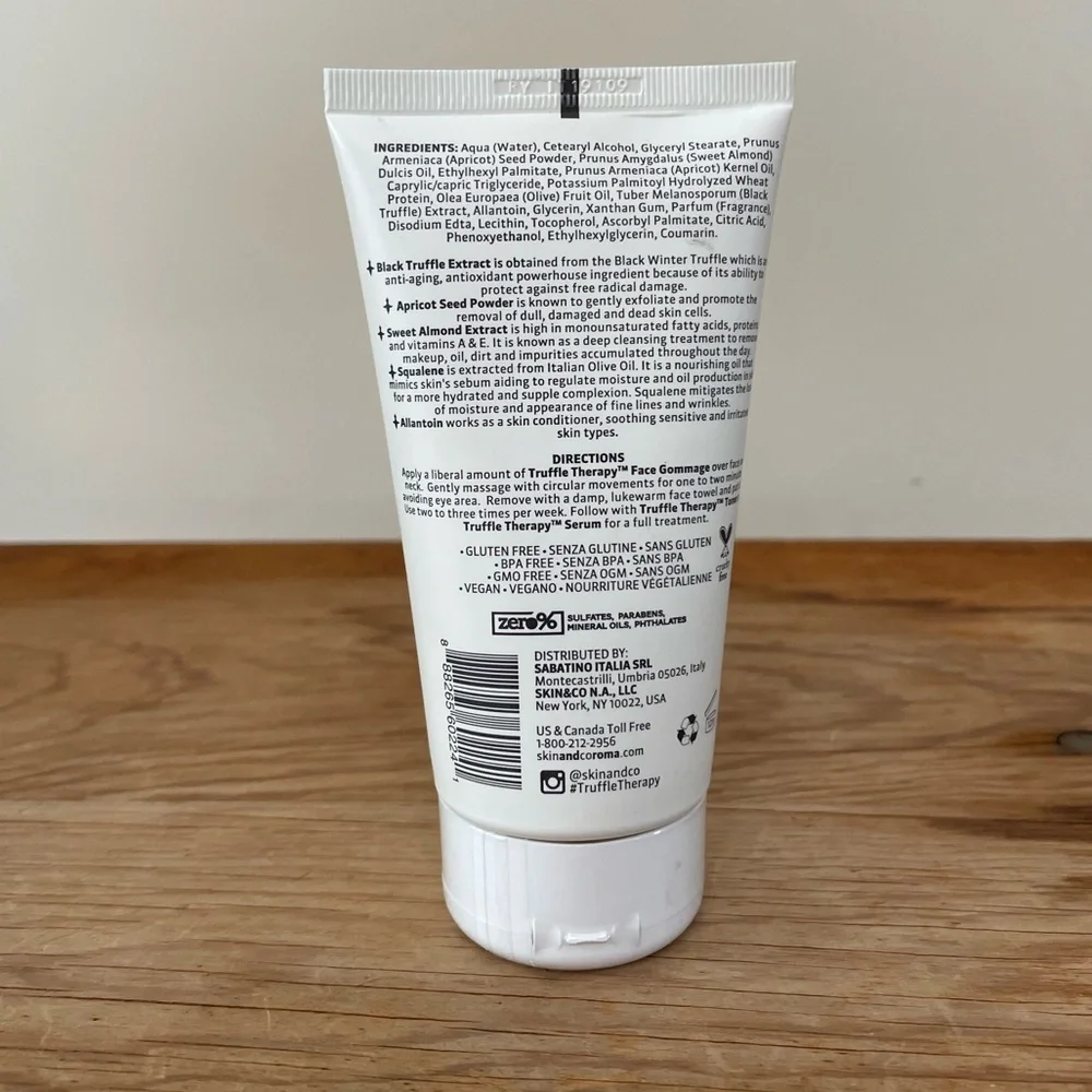 NEW Skin & Co Roma Truffle Therapy Face Gommage Polish Exfoliator 5.07 oz Sealed